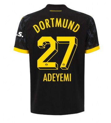 Maillot de foot Borussia Dortmund Karim Adeyemi #27 Extérieur 2023-24 Manches Courte